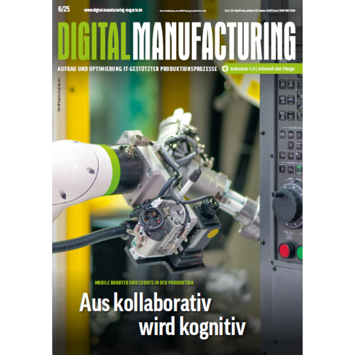 Fachbeitrag Digitale Produktion mit SAP im Digital Manufacturing Magazin